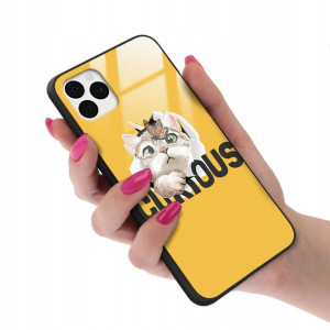 Etui GLASS do IPHONE 11 PRO MAX TEDDY Misie Wzory