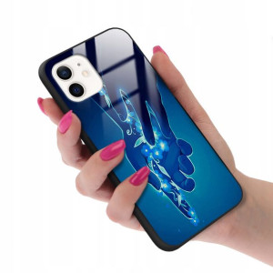 Etui GLASS do IPHONE 12 Case Biologist Human Wzory