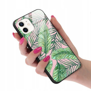Etui GLASS do IPHONE 12 Obudowa Kwiatki Lato Wzory