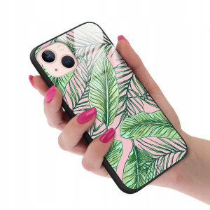 Etui GLASS do IPHONE 13 Obudowa Kwiatki Lato Wzory