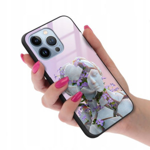Etui GLASS do IPHONE 13 PRO Case Biologiczne Wzory