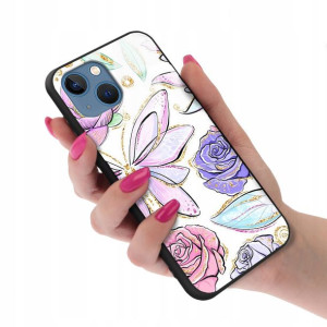 Etui Glass do IPHONE 14 Case Modne Kobiece Wzory