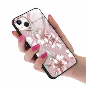 Etui Glass do IPHONE 14 PLUS Case Wiosenne Wzory