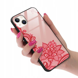 Etui Glass do IPHONE 14 PLUS Modne Paterny Wzory