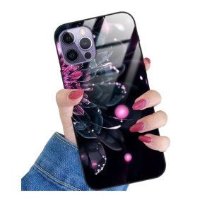 Etui Glass Do Iphone 14 Pro Eleganckie Mix Wzory