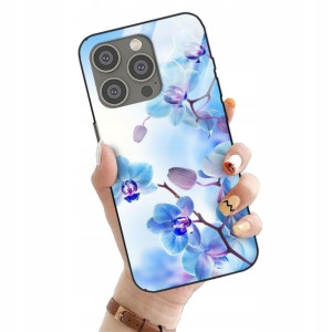 ETUI GLASS do IPHONE 14 PRO Flower Natura Wzory
