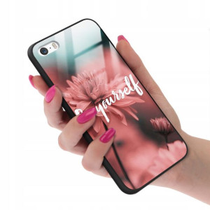 Etui GLASS do IPHONE 5 Obudowa Modne Kobiece Wzory