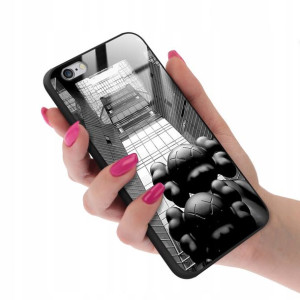 Etui GLASS do IPHONE 6 Case Bearbrick Misie Wzory