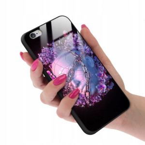 Etui GLASS do IPHONE 6 Case Biologist Human Wzory