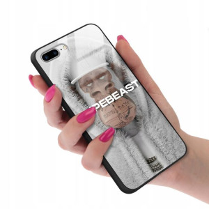 Etui GLASS do IPHONE 7/8 PLUS Case Bearbrick Wzory