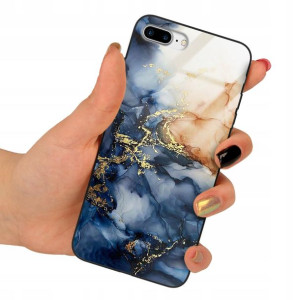 Etui GLASS do IPHONE 7/8 PLUS Case Marmurki Wzory