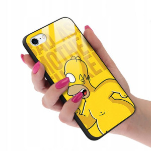 Etui GLASS do iPHONE SE2/ SE3 Case Kreskówki Wzory
