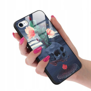 Etui GLASS do iPHONE SE2/ SE3 Case Piękne Wzory