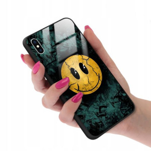 Etui GLASS do IPHONE X/XS Case Kreskówki Top Wzory