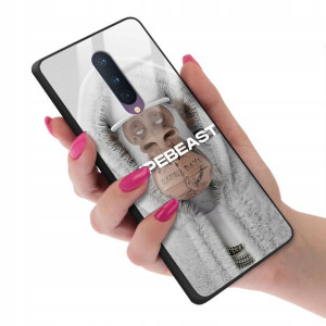 Etui GLASS do ONEPLUS 8 Case Bearbrick Misie Wzory
