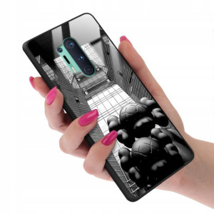 Etui GLASS do ONEPLUS 8 PRO Bearbrick Misie Wzory