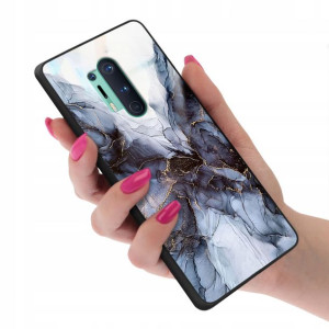 Etui GLASS do ONEPLUS 8 PRO Case Marmurki Wzory
