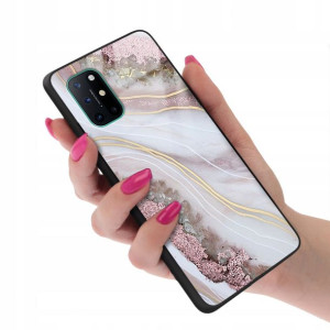 Etui GLASS do ONEPLUS 8T Case Marmurki Top Wzory