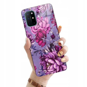 ETUI GLASS do ONEPLUS 8T Top Flower Natura Wzory
