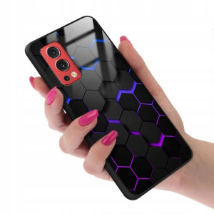 Etui Glass do ONEPLUS NORD 2 Kolorowe Modne Wzory