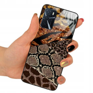 Etui GLASS do OPPO A16 Case Modne Piękne Wzory
