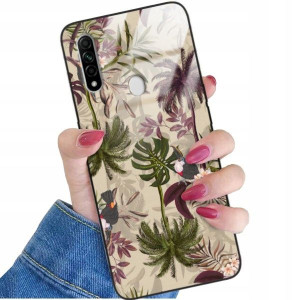 ETUI GLASS do OPPO A31 2020 Kwiaty Wiosenne Wzory
