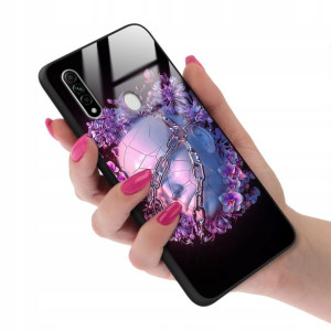 Etui GLASS do OPPO A31 Case Biologist Human Wzory
