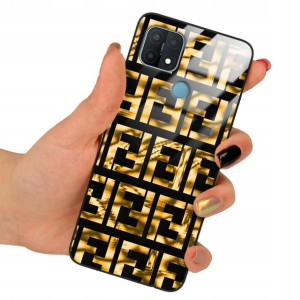 Etui GLASS do OPPO A35 Case Modne Piękne Wzory