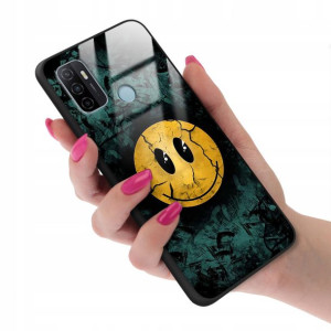 Etui GLASS do OPPO A53 Case Bajki Kreskówki Wzory