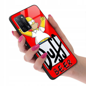 Etui GLASS do OPPO A55 Case Bajki Kreskówki Wzory