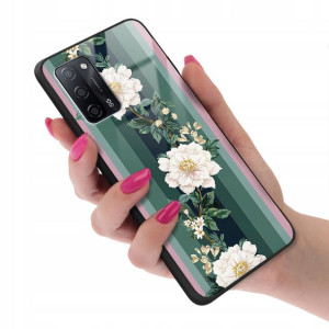 Etui GLASS do OPPO A55 Obudowa Modne Kobiece Wzory