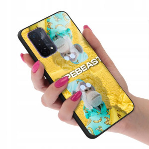Etui GLASS do OPPO A72 5G Bearbrick Misie Wzory