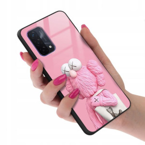 Etui GLASS do OPPO A72 5G Case Kwiatki Lato Wzory