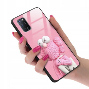 Etui GLASS do OPPO A92 Obudowa Kwiatki Lato Wzory