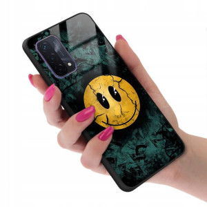 Etui GLASS do OPPO A93 5G Case Kreskówki Top Wzory
