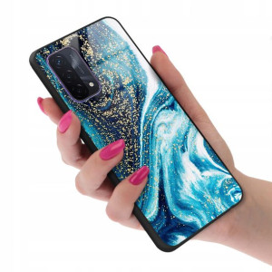 Etui GLASS do OPPO A93 5G Case Marmurki Top Wzory