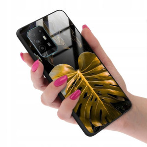 Etui GLASS do OPPO A94 Obudowa Modne Kobiece Wzory