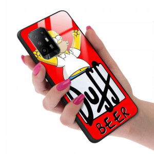 Etui GLASS do OPPO A95 4G Case Kreskówki Top Wzory