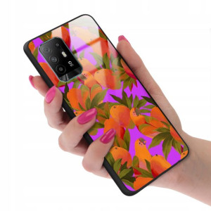 Etui Glass do OPPO A95 4G Case Wakacyjne Top Wzory