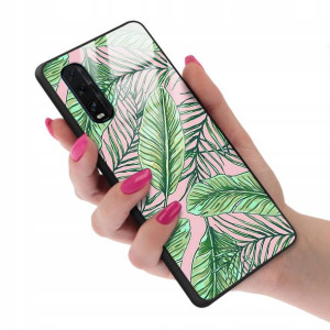 Etui GLASS do OPPO FIND X2 Case Kwiatki Lato Wzory