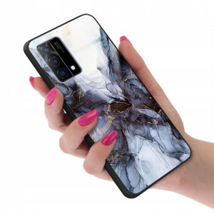 Etui GLASS do OPPO K9 Case Marmurki Letnie Wzory