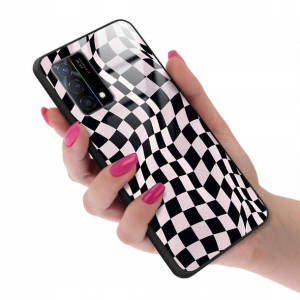 Etui Glass do OPPO K9 Case Modne Młodzieżowe Wzory