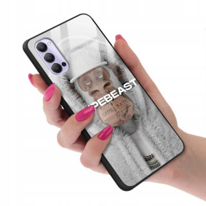 Etui GLASS do OPPO RENO 4 Bearbrick Misie Wzory