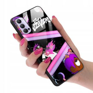 Etui GLASS do OPPO RENO 4 Case Kreskówki Top Wzory