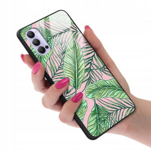 Etui GLASS do OPPO RENO 4 Case Kwiatki Lato Wzory