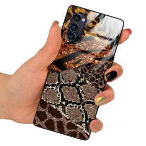 Etui GLASS do OPPO RENO 4 PRO Modne Piękne Wzory