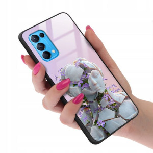 Etui GLASS do OPPO RENO 5 Case Biologiczne Wzory