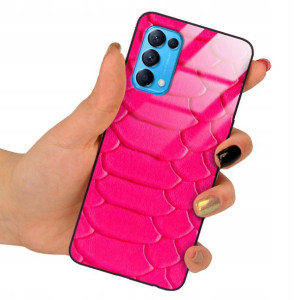 Etui GLASS do OPPO RENO 5 Case Modne Piękne Wzory