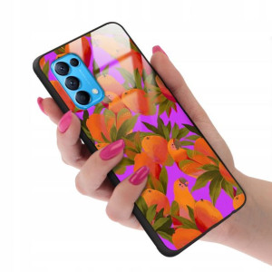 Etui Glass do OPPO RENO 5 Case Wakacyjne Top Wzory