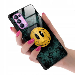 Etui GLASS do OPPO RENO 5 PRO Case Kreskówki Wzory